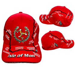 MOUNTAIN COURSE RED MAP CAP MG 915